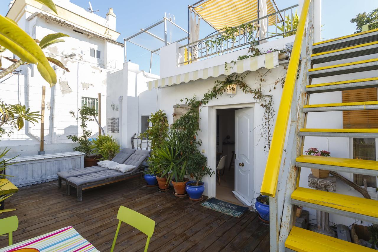 Atico El Bohemio Flamenco Apartment Cadiz Bagian luar foto