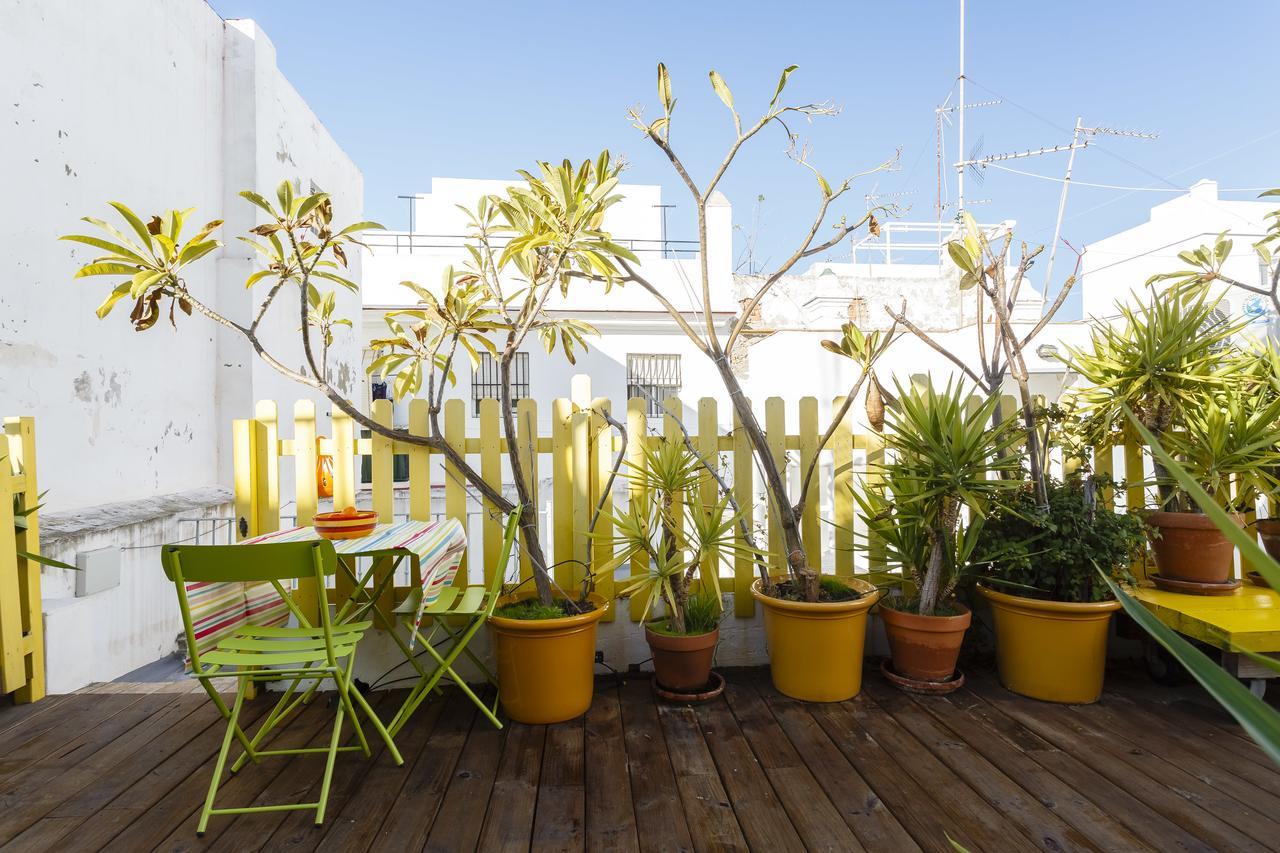 Atico El Bohemio Flamenco Apartment Cadiz Bagian luar foto