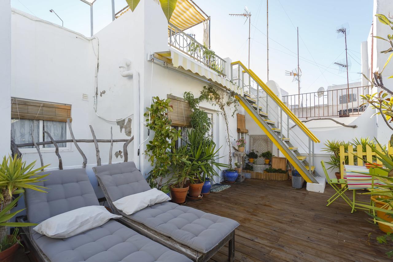 Atico El Bohemio Flamenco Apartment Cadiz Bagian luar foto