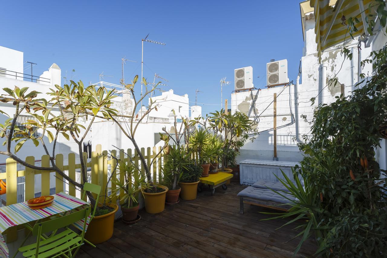 Atico El Bohemio Flamenco Apartment Cadiz Bagian luar foto