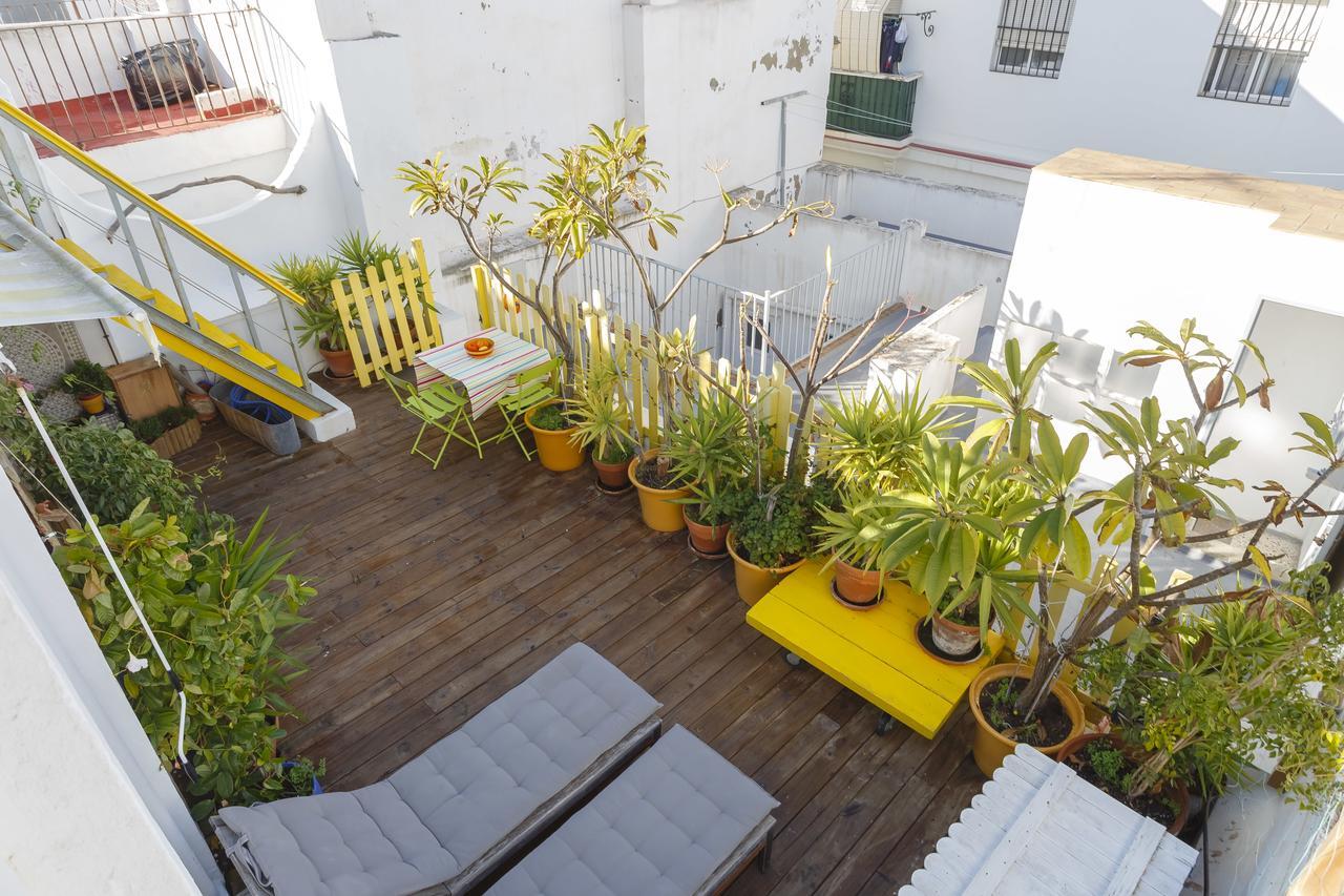 Atico El Bohemio Flamenco Apartment Cadiz Bagian luar foto