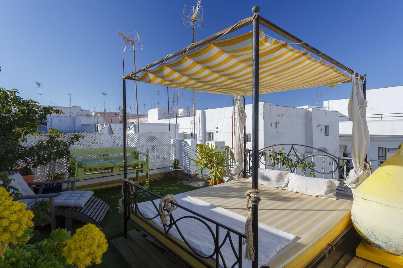 Atico El Bohemio Flamenco Apartment Cadiz Bagian luar foto